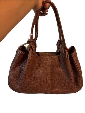 Sabrina Scala Inc. brown leather bag